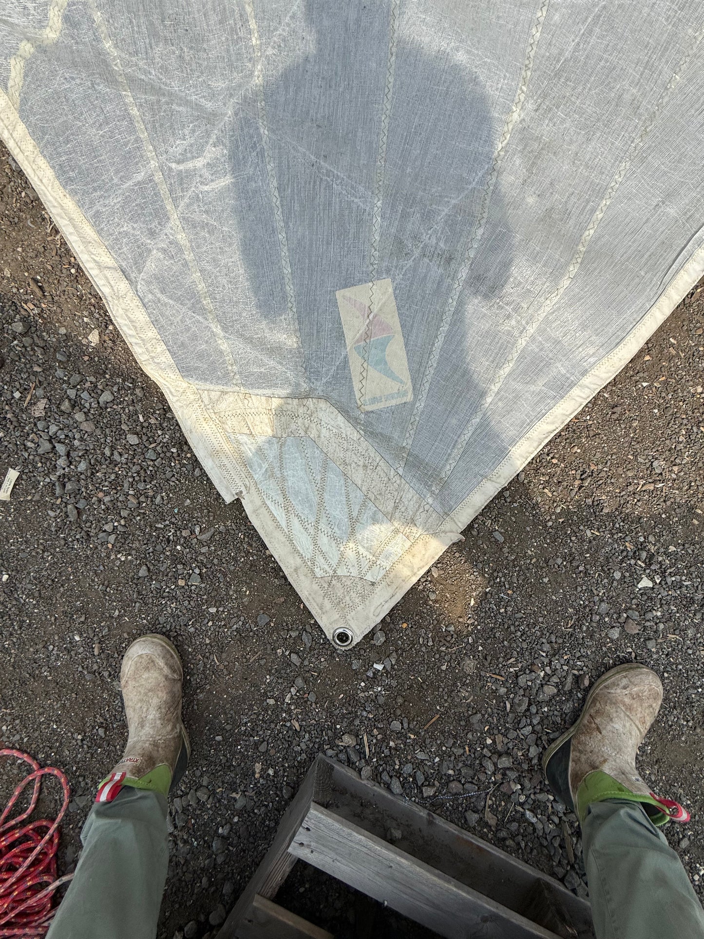 119 Numbered Performance Sail — 27’9” x 20’8” x 16’10”