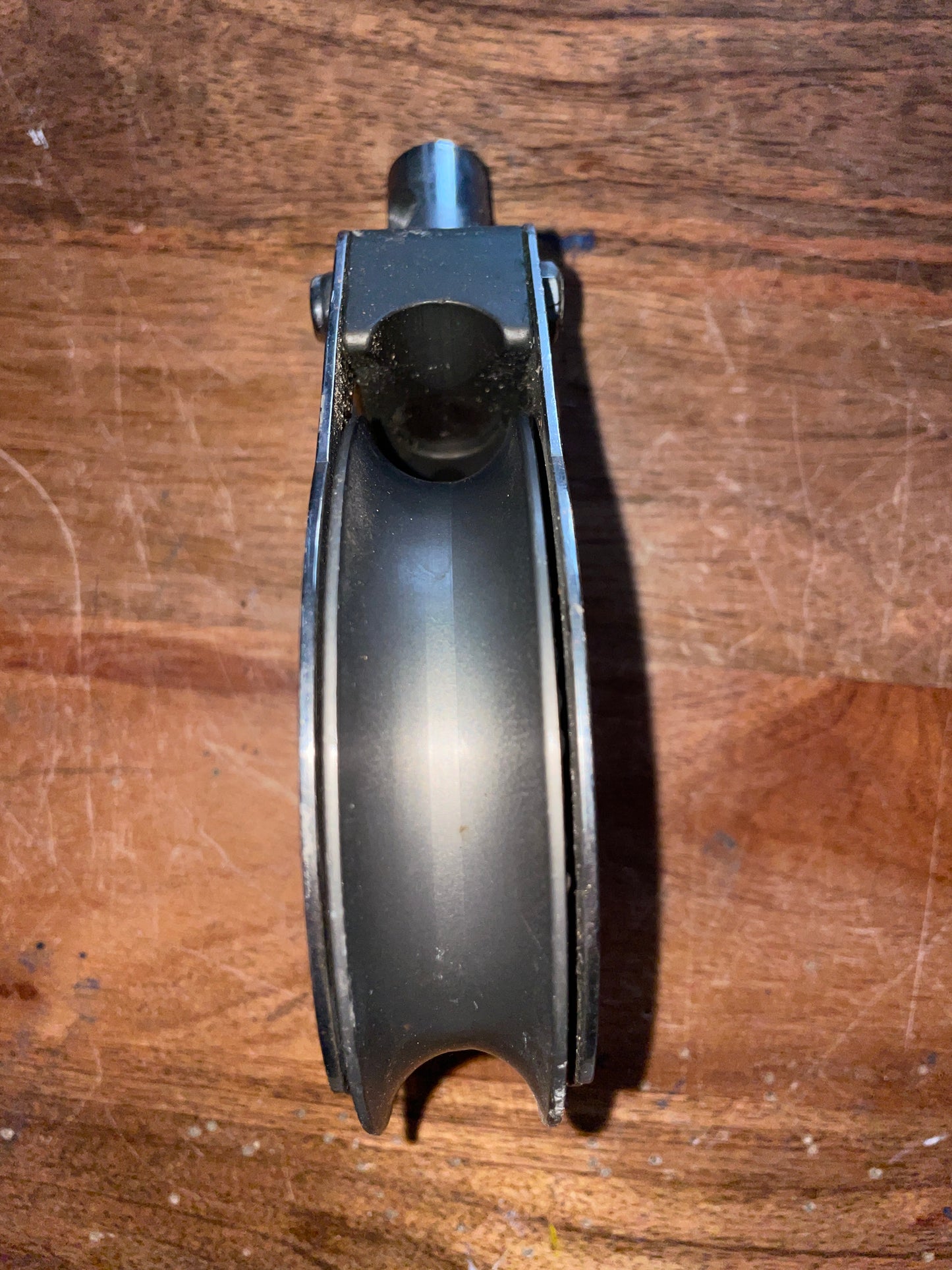 LARGE Garhauer 316 Alloy 4” Single Sheave Single Block - 3/4” Line