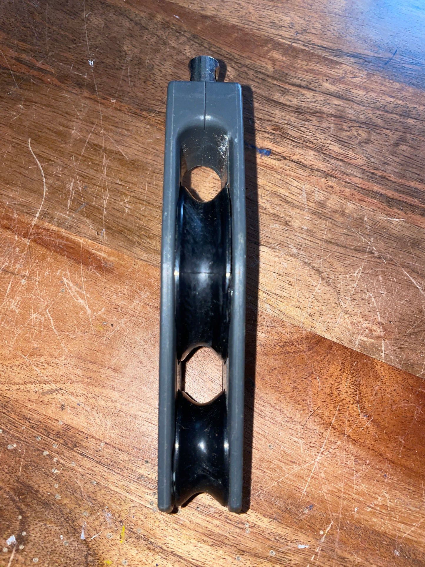 Large Wichard Swivel Fiddle Block 2 3/4” & 1 3/4” Sheaves - 1/2” Line