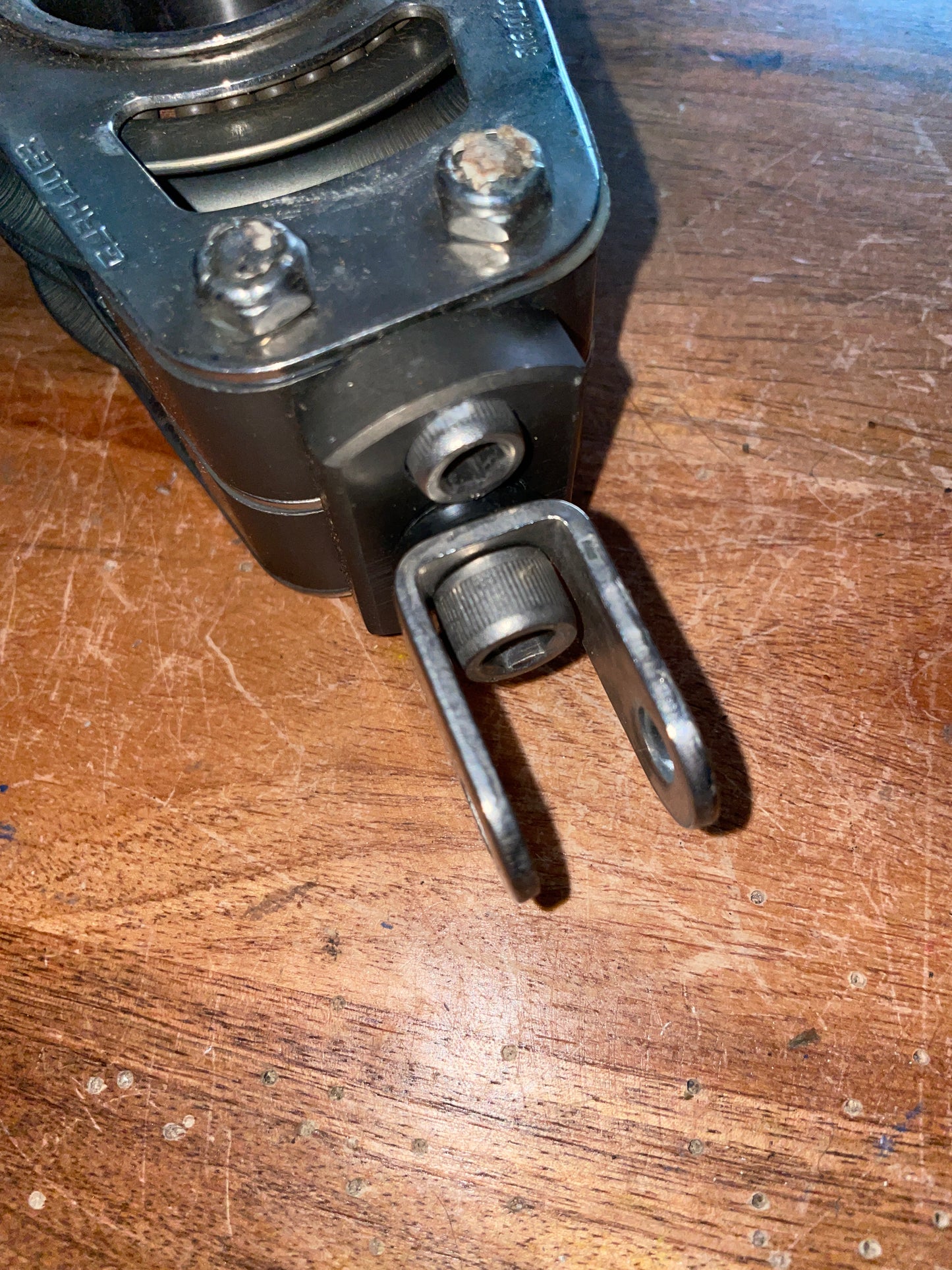 Garhauer 316 Alloy 3 1/4” Sheaved Double Swivel Block - 1/2” Line