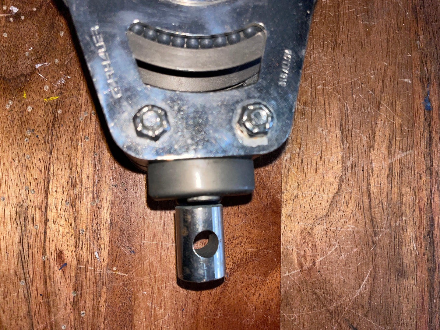 LARGE Garhauer 316 Alloy 4” Sheaved Double Swivel Block - 3/4” Line