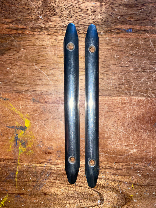 PAIR Stainless Steel Trim Pieces - 8” Long x 3/4” Wide - Catalina 30