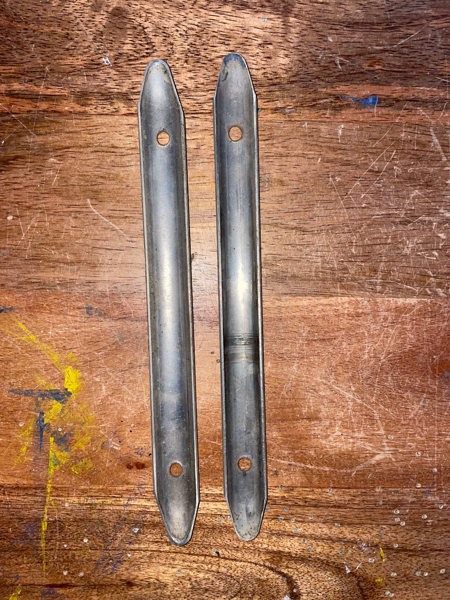 PAIR Stainless Steel Trim Pieces - 8” Long x 3/4” Wide - Catalina 30