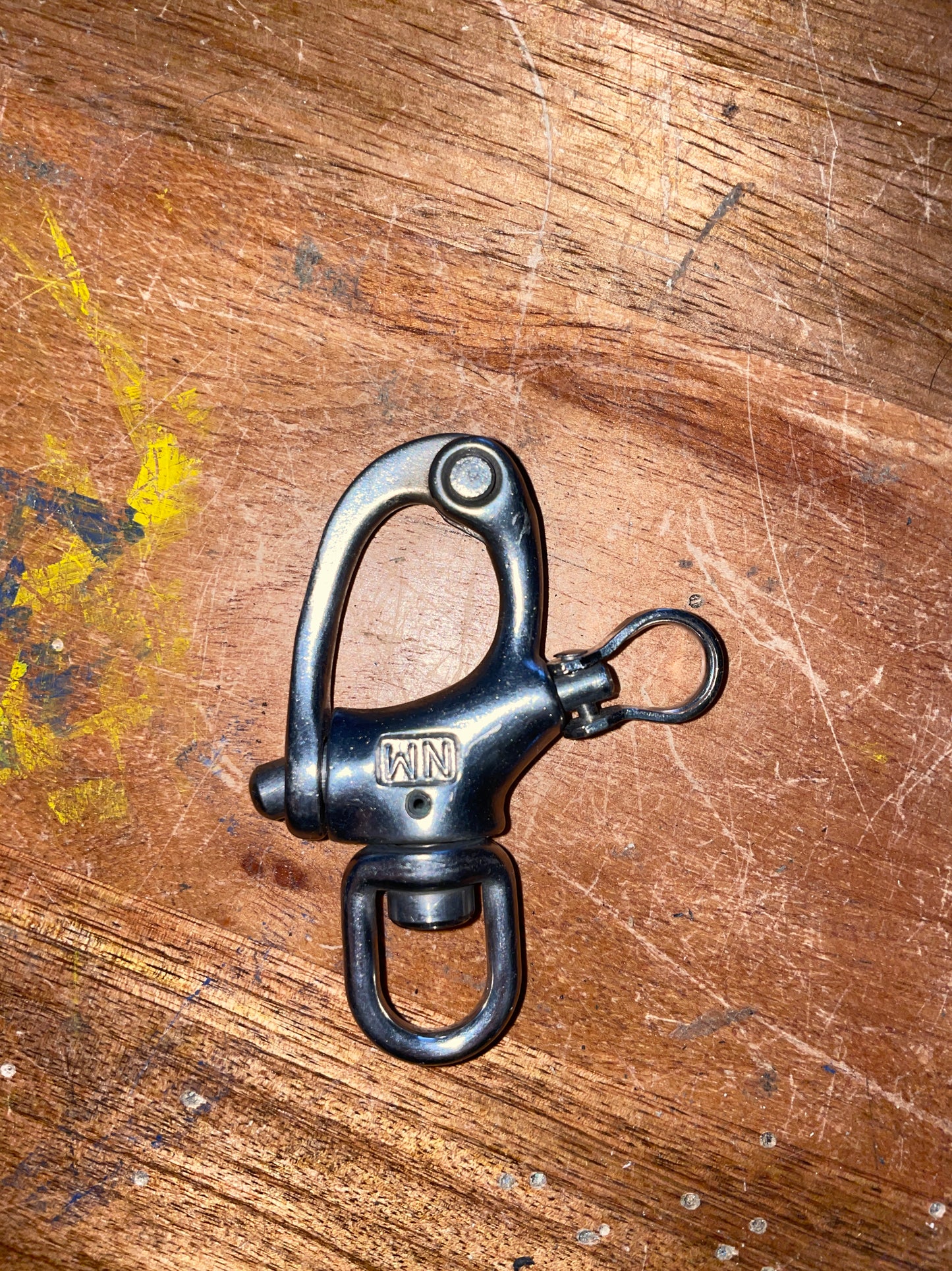Small Nicro Marine Swivel Bail Shackle - 7/16” Bail