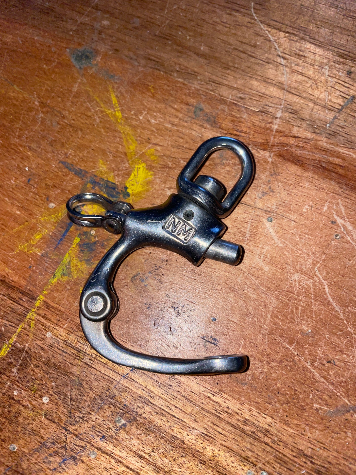 Small Nicro Marine Swivel Bail Shackle - 7/16” Bail