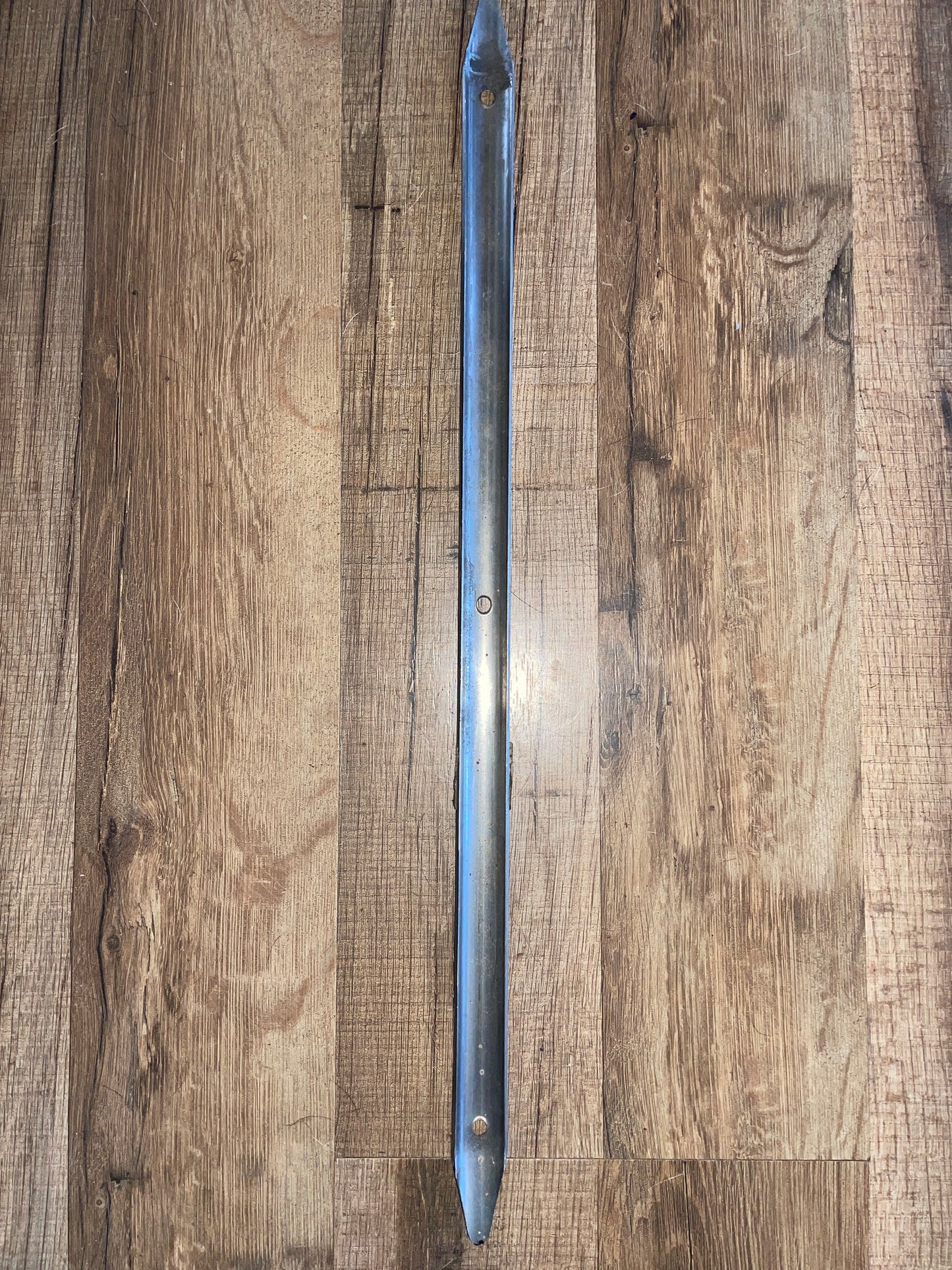 18” Long x 3/4” Wide Stainless Steel Rail Trim