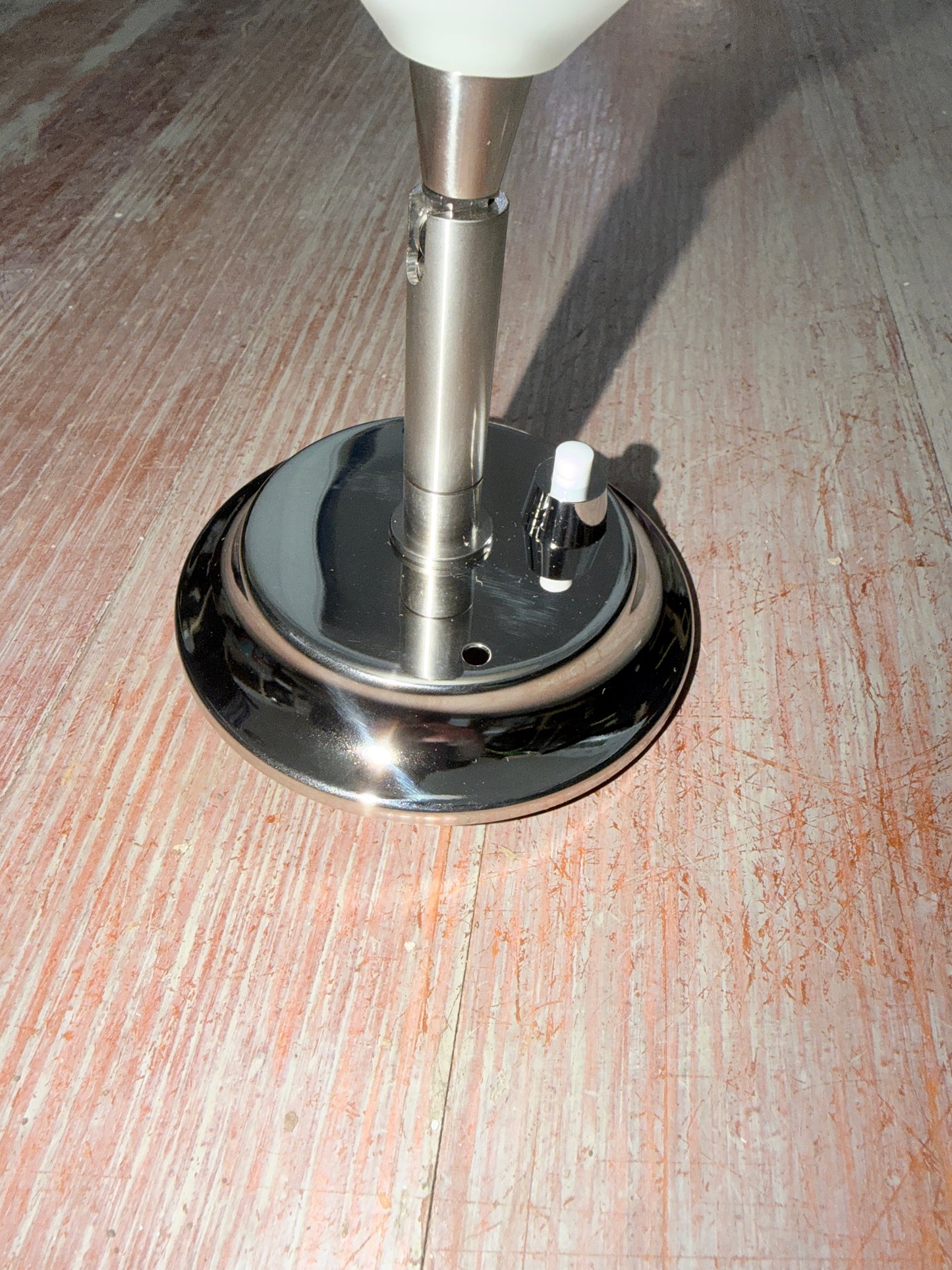 St. Maarten Glass Sconce With Martini Globe Interior Light - NEW IN BOX