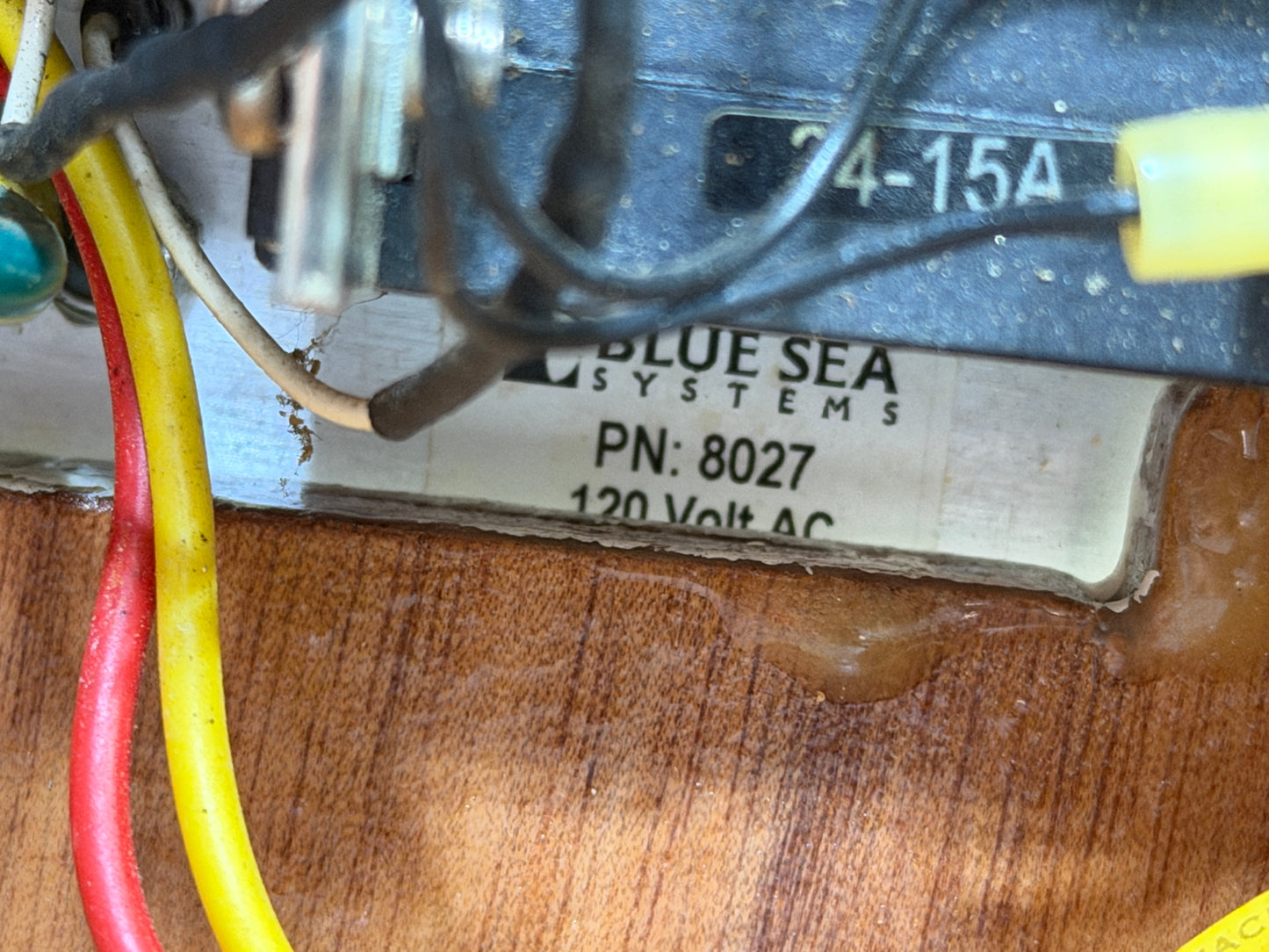 Blue Sea System 120 VAC Panel With Box