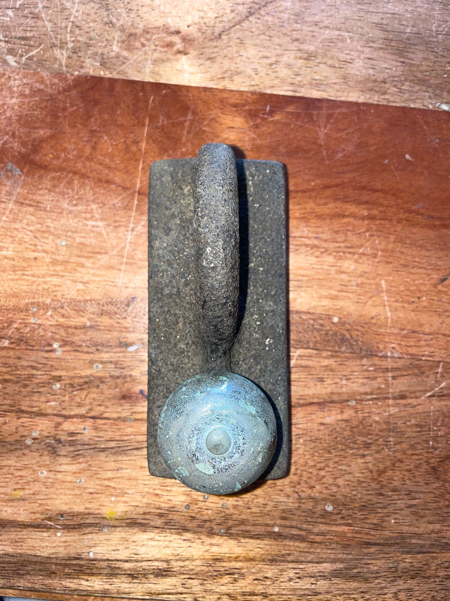 Cast Bronze 1 1/4” Pull Top Track Car