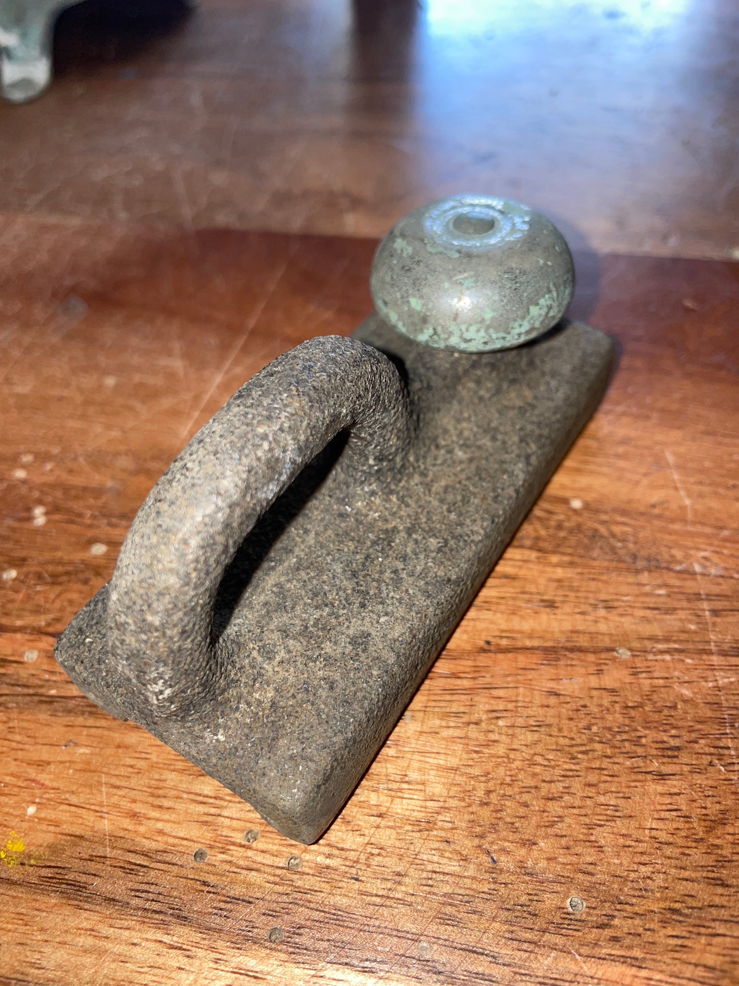 Cast Bronze 1 1/4” Pull Top Track Car