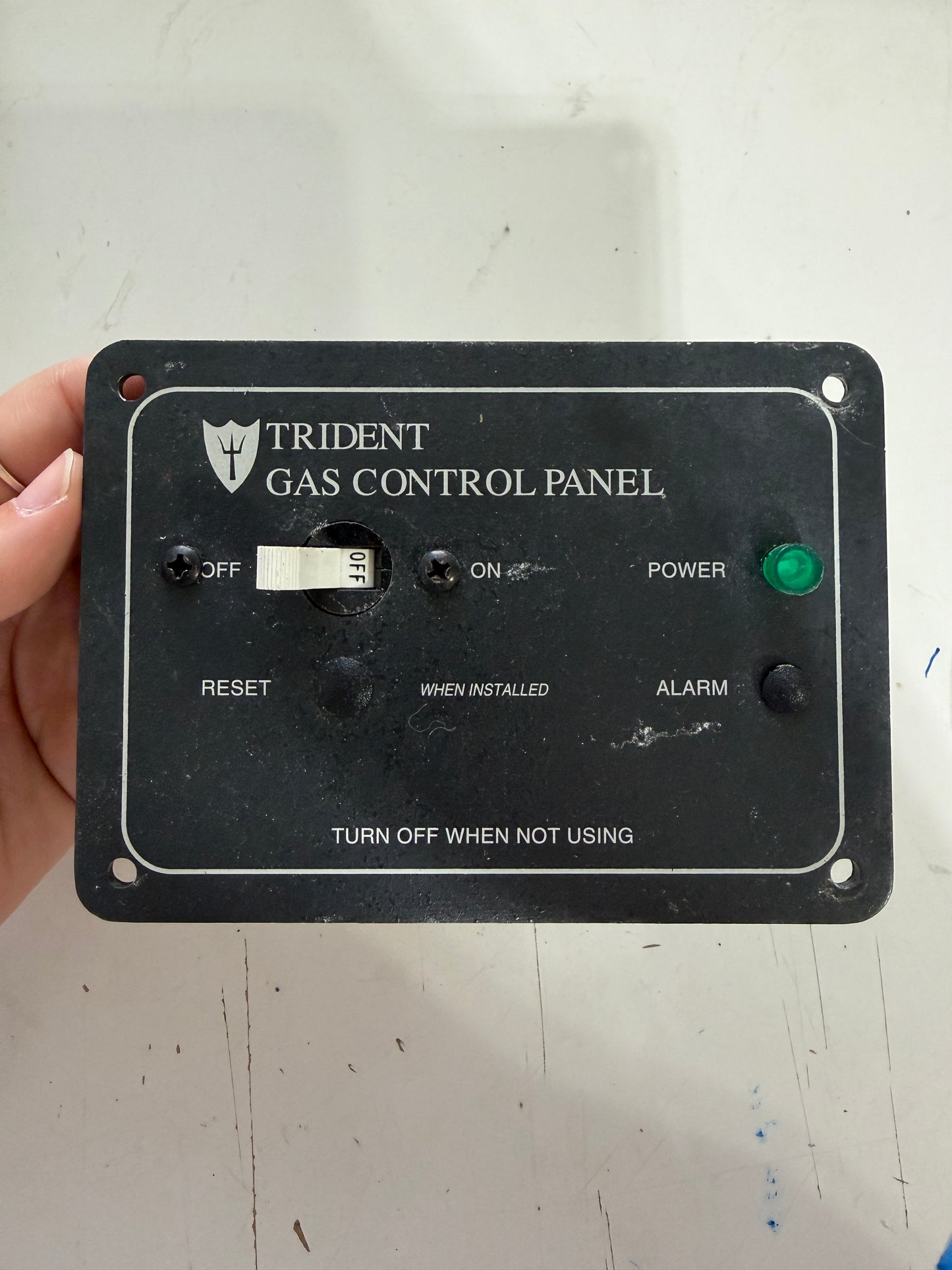 Trident Gas Control Panel