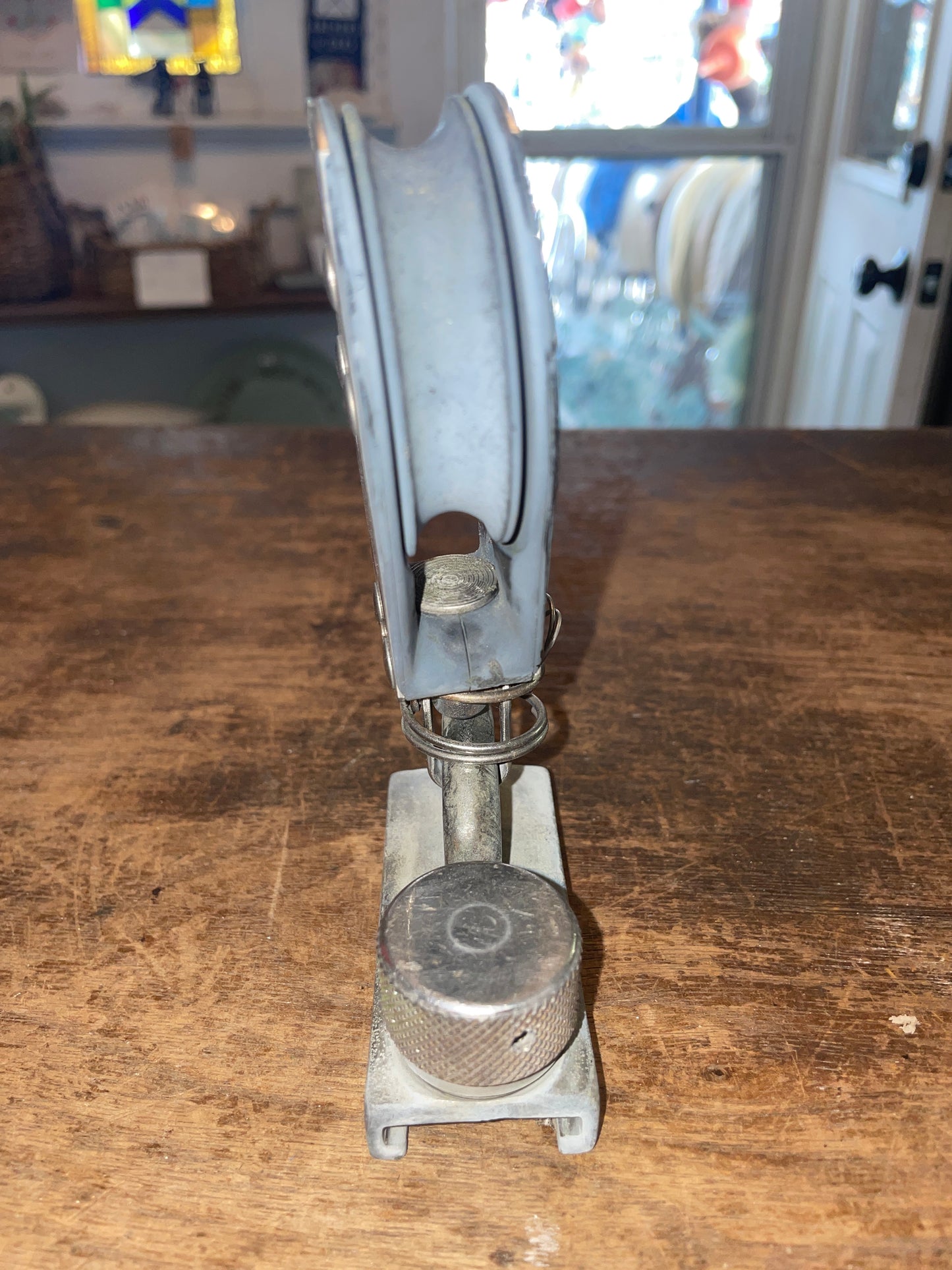 Bronze 1” Track Car With Harken 2 1/8” Single Spring Block- 3/8” Line