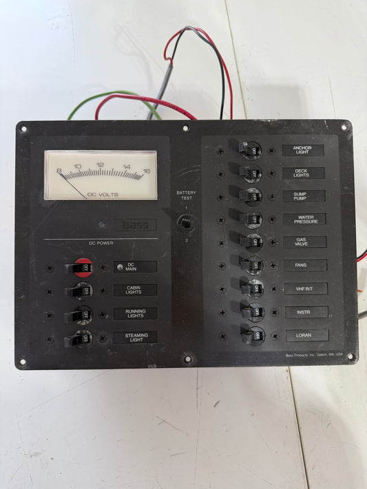 Bass Products 13 Switch DC Panel