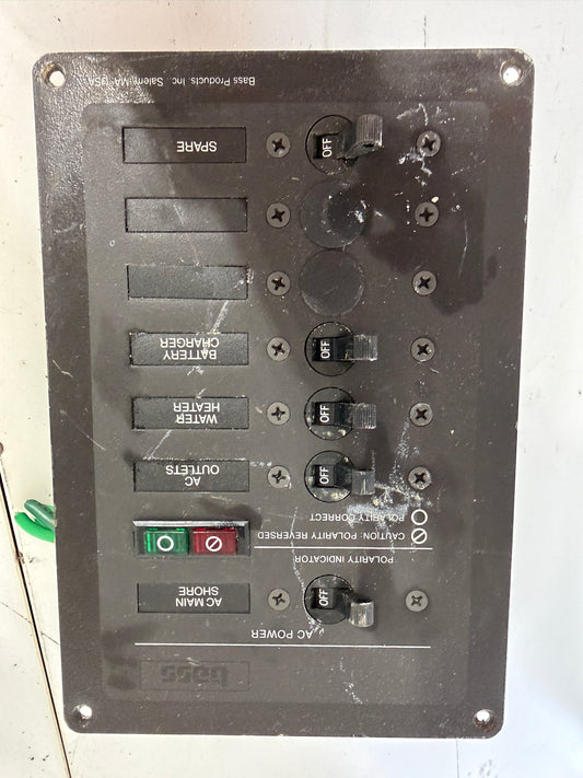 Bass Products AC Panel 5 Switches