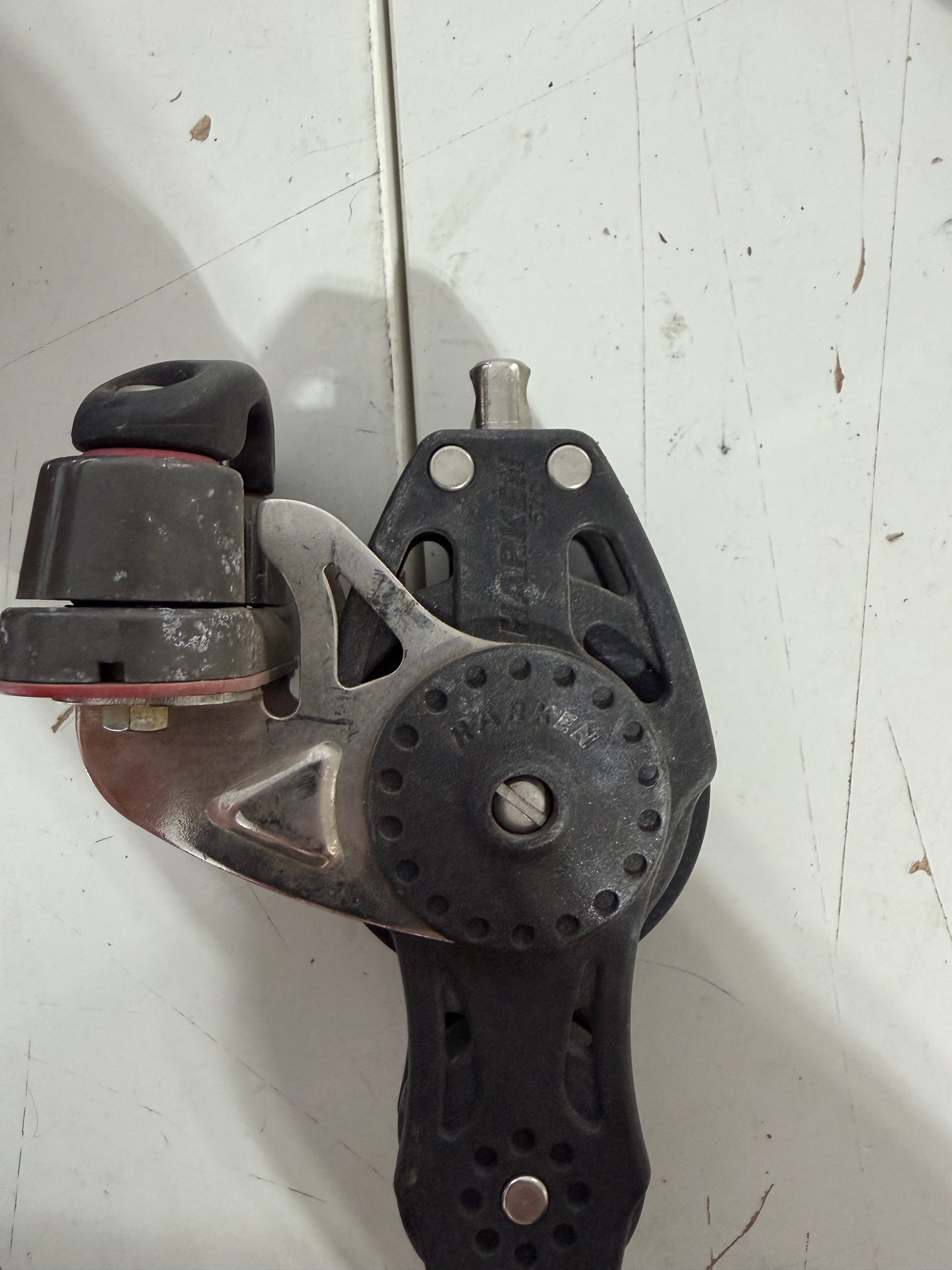 Harken 57C Fiddle Block With Cam Cleat & Becket - 7/16" Line