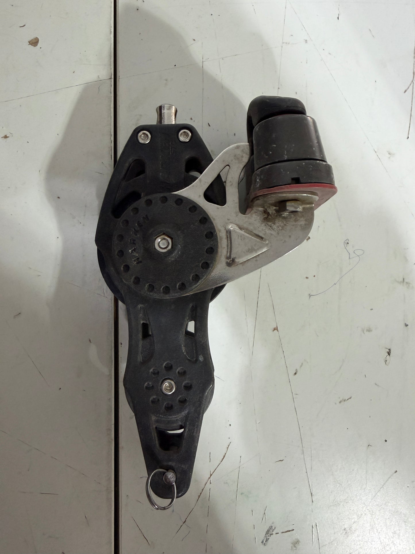 Harken 57C Fiddle Block With Cam Cleat & Becket - 7/16" Line