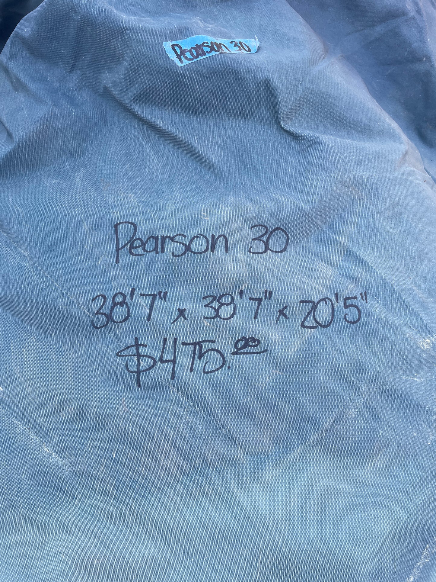 Pearson 30 Symmetrical Spinnaker 38’7” x 38’7” x 20’5”