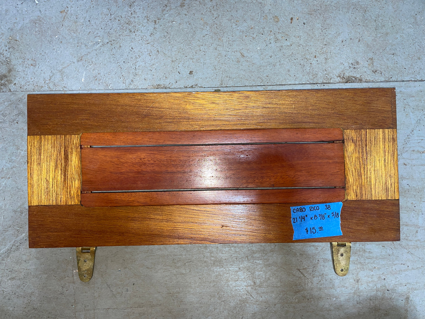 Cabo Rico 38 Interior Cabinet Door - 21 1/4” Long x 8 7/8” Wide x 5/8” Thick #137