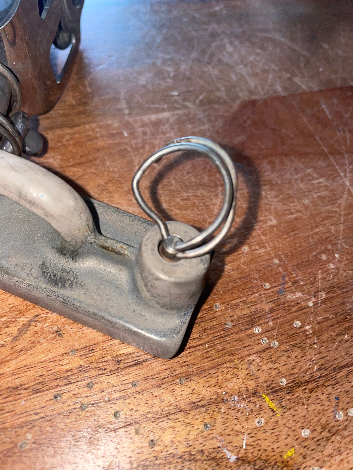 Garhauer 2 5/8” Single Sheave - 1/2” Line Block ON 1” Bronze Track Car