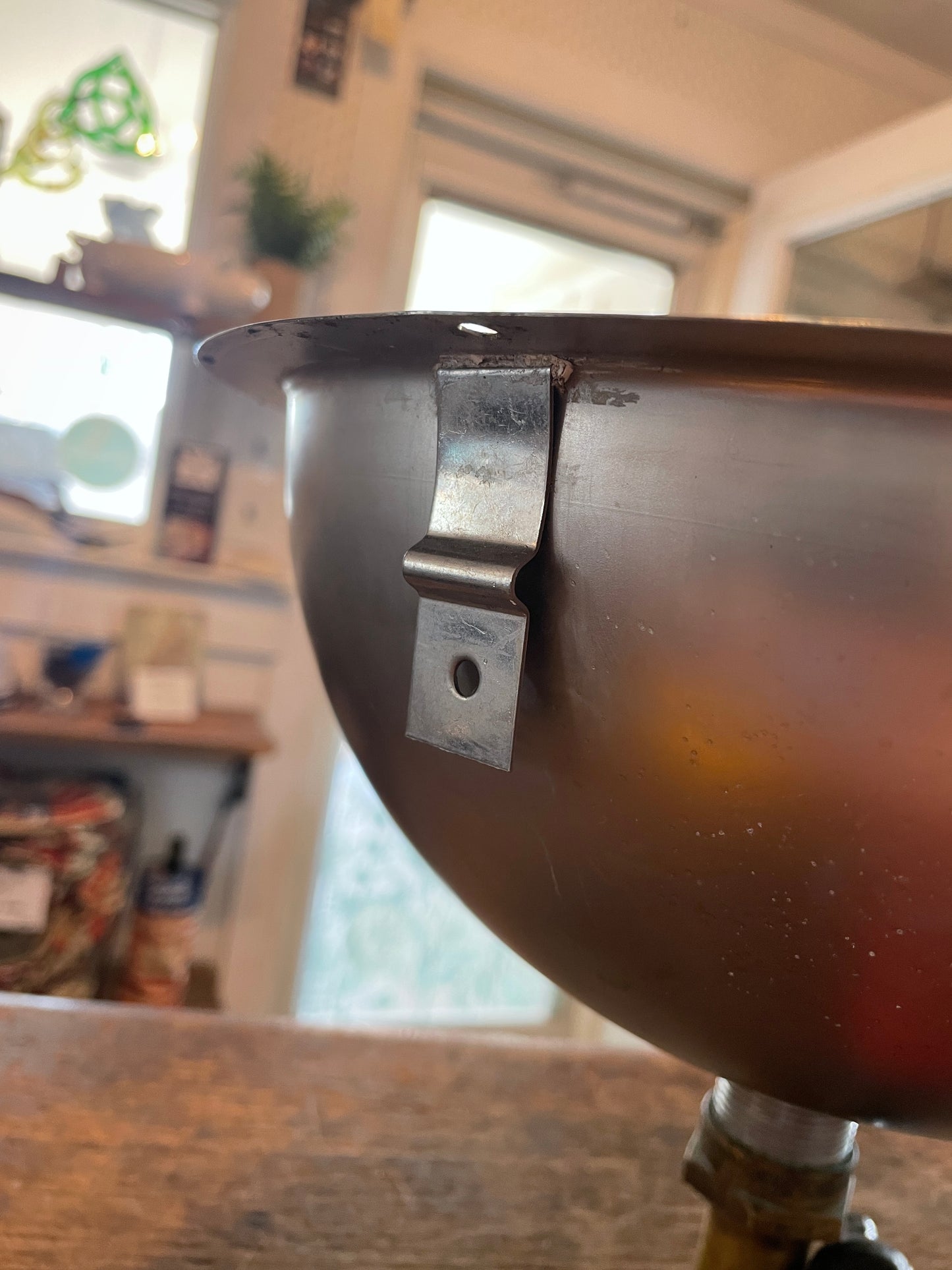 Stainless Steel 12 1/4” Round Sink - 1” Hose