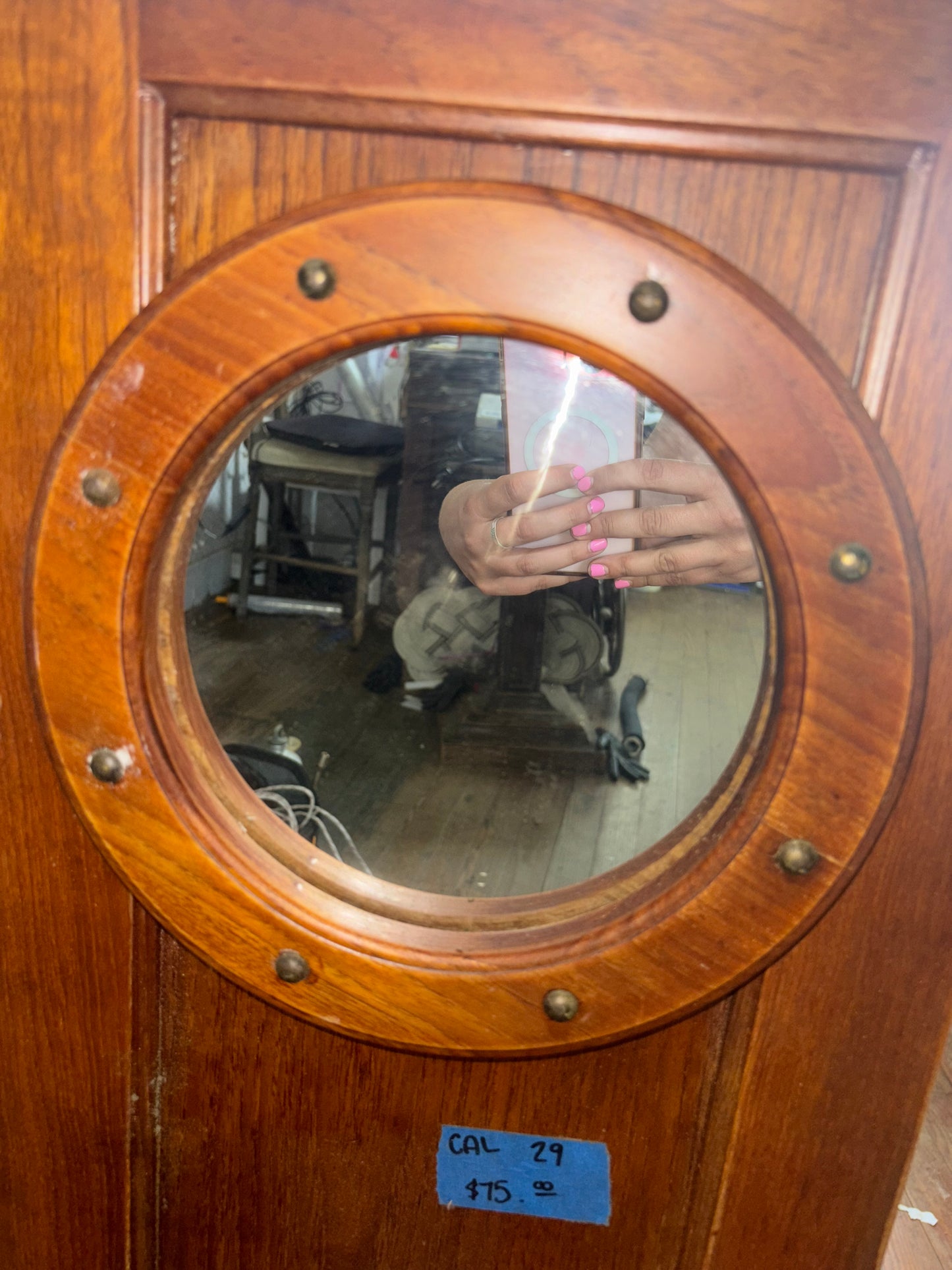 Cal 29 Interior Folding Door With Mirror -- #56