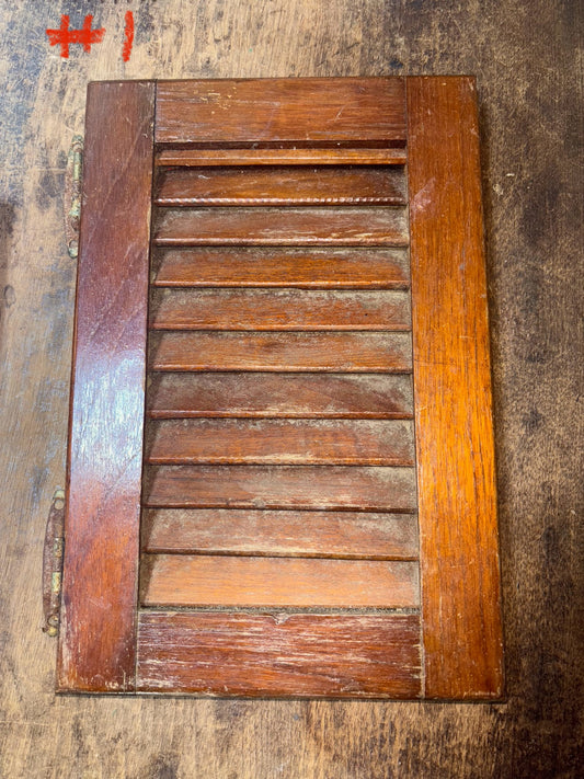 Watkins 27 Small Louvered Door - 12" Long x 8 1/4" Wide -- #1