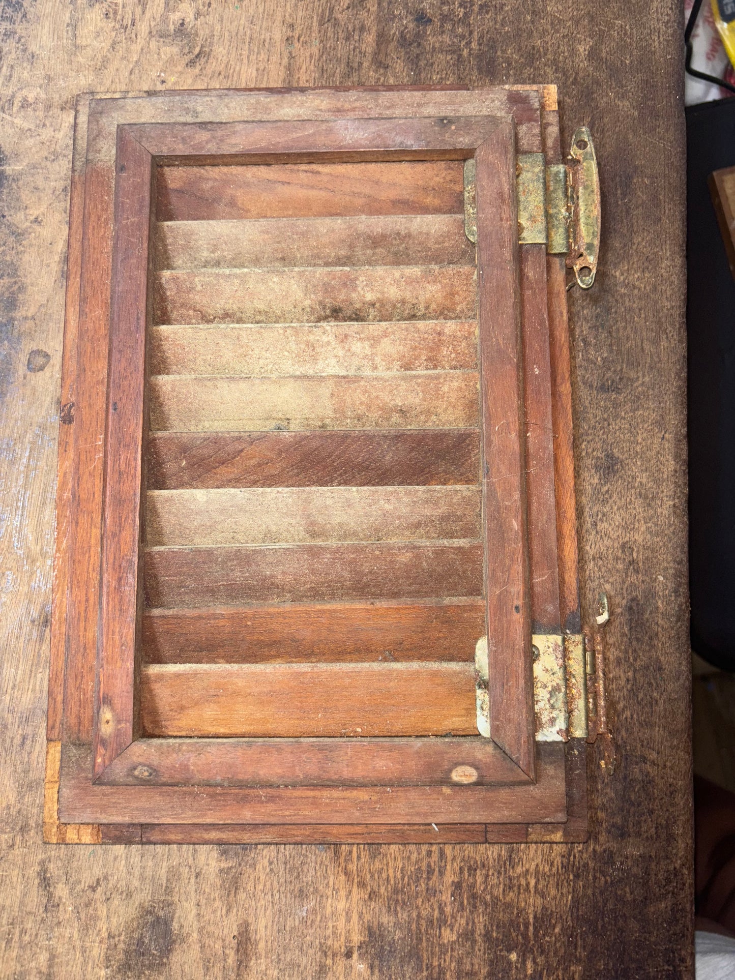 Watkins 27 Small Louvered Door - 12" Long x 8 1/4" Wide -- #1