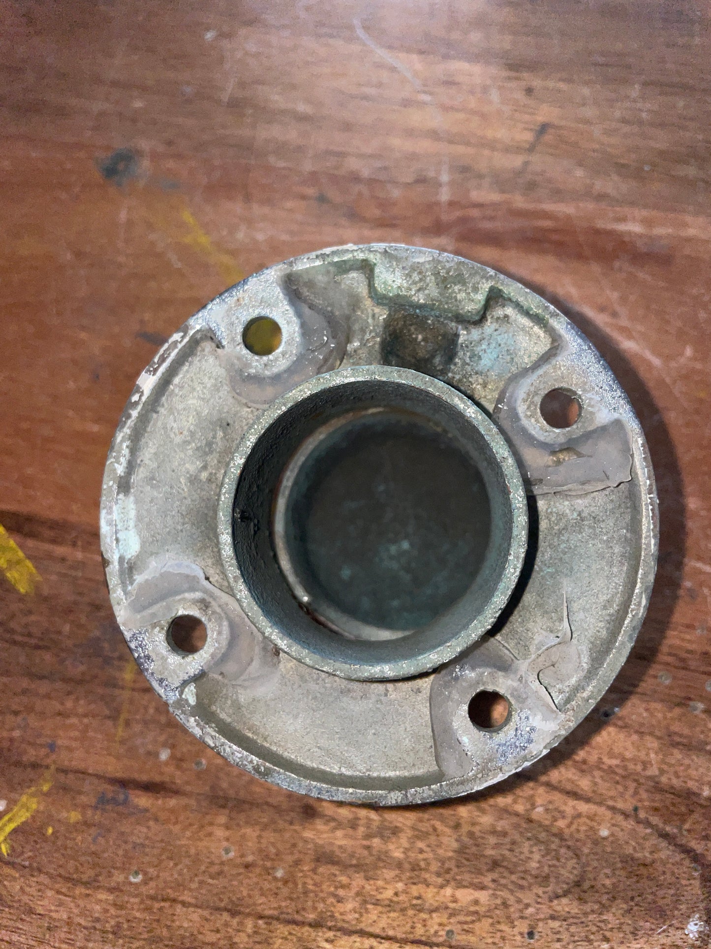 Small Bronze In Deck Anchor Pipe - 1 5/8”