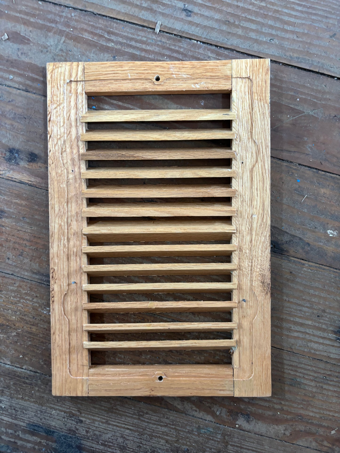 Louvered Vent Cover -- 11 1/2" Long x 7 1/2" Wide -- #9