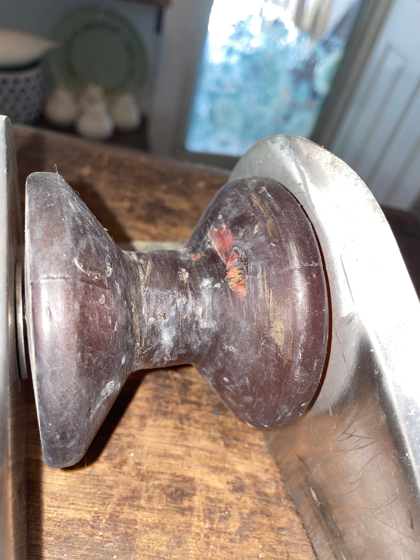 Anchor Roller Mounts In Deck- Trapezoid Base Shape