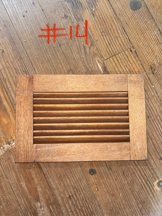 12" x 8" Louvered Vent -- #14