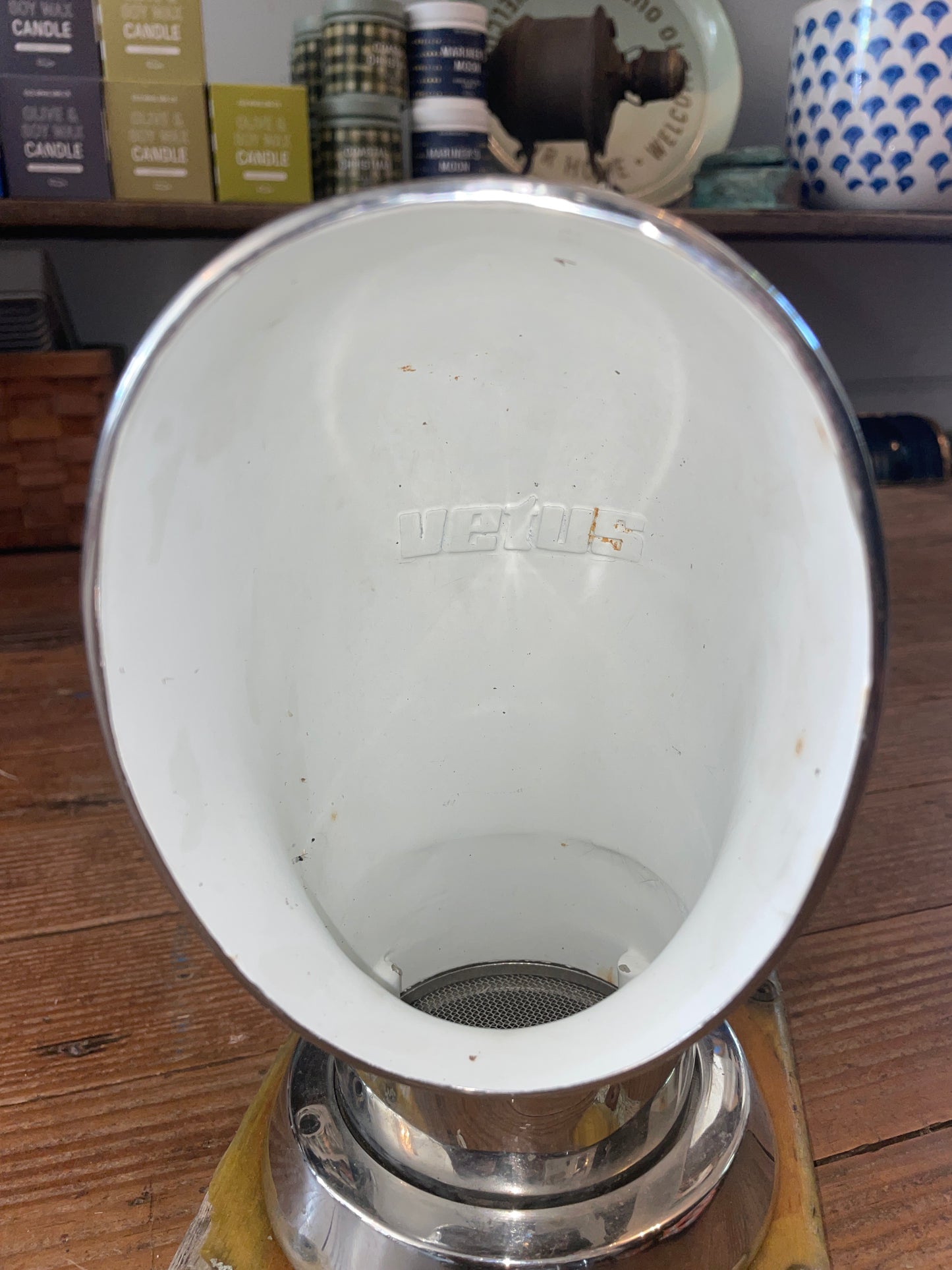 Stainless Vetus 3” Dorade Vent W/ Mounting Plate