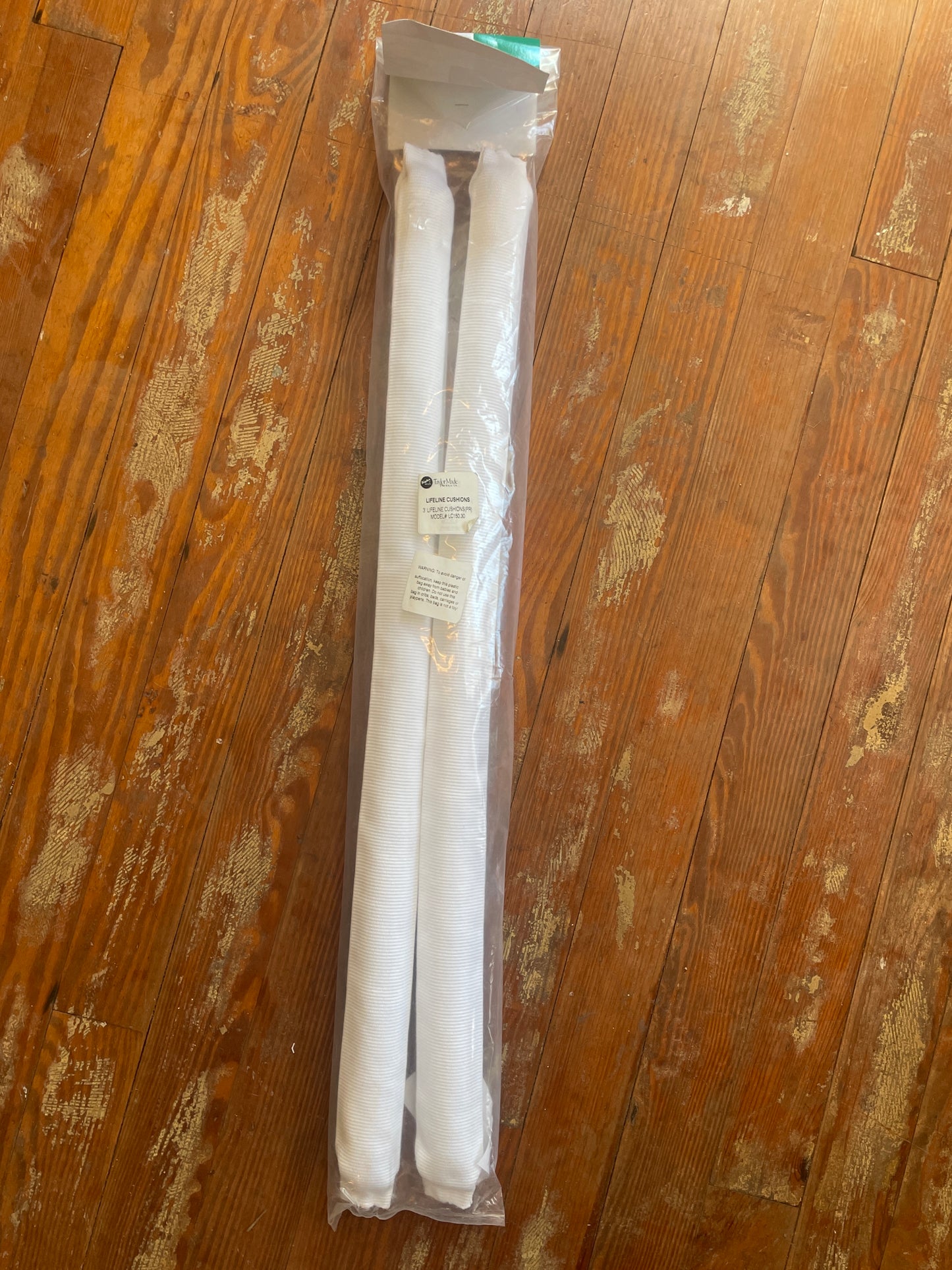 PAIR 3’ OR 4.5' Lifeline Cushions White NEW