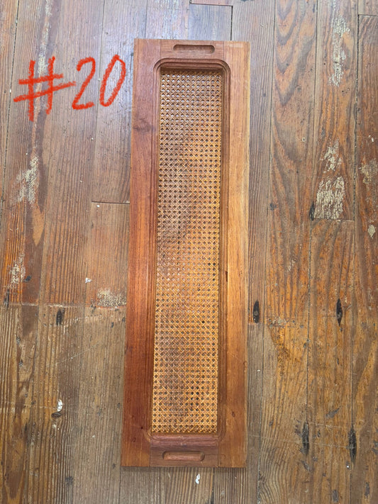 Laguna 30 Teak Wicker Slide - 30 1/2" Long x 8 5/8" Wide -- #20