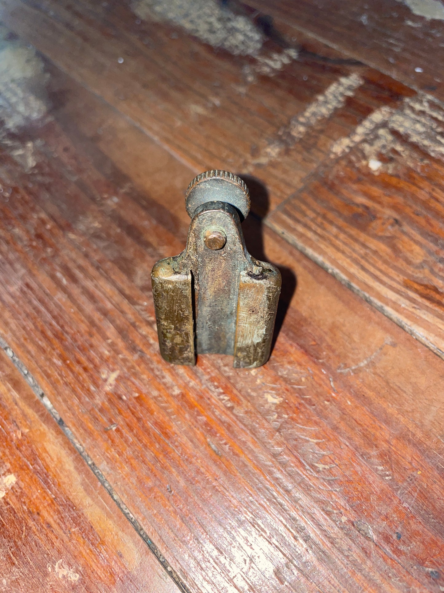 Small Brass 11/16” Screw Top T Track Car