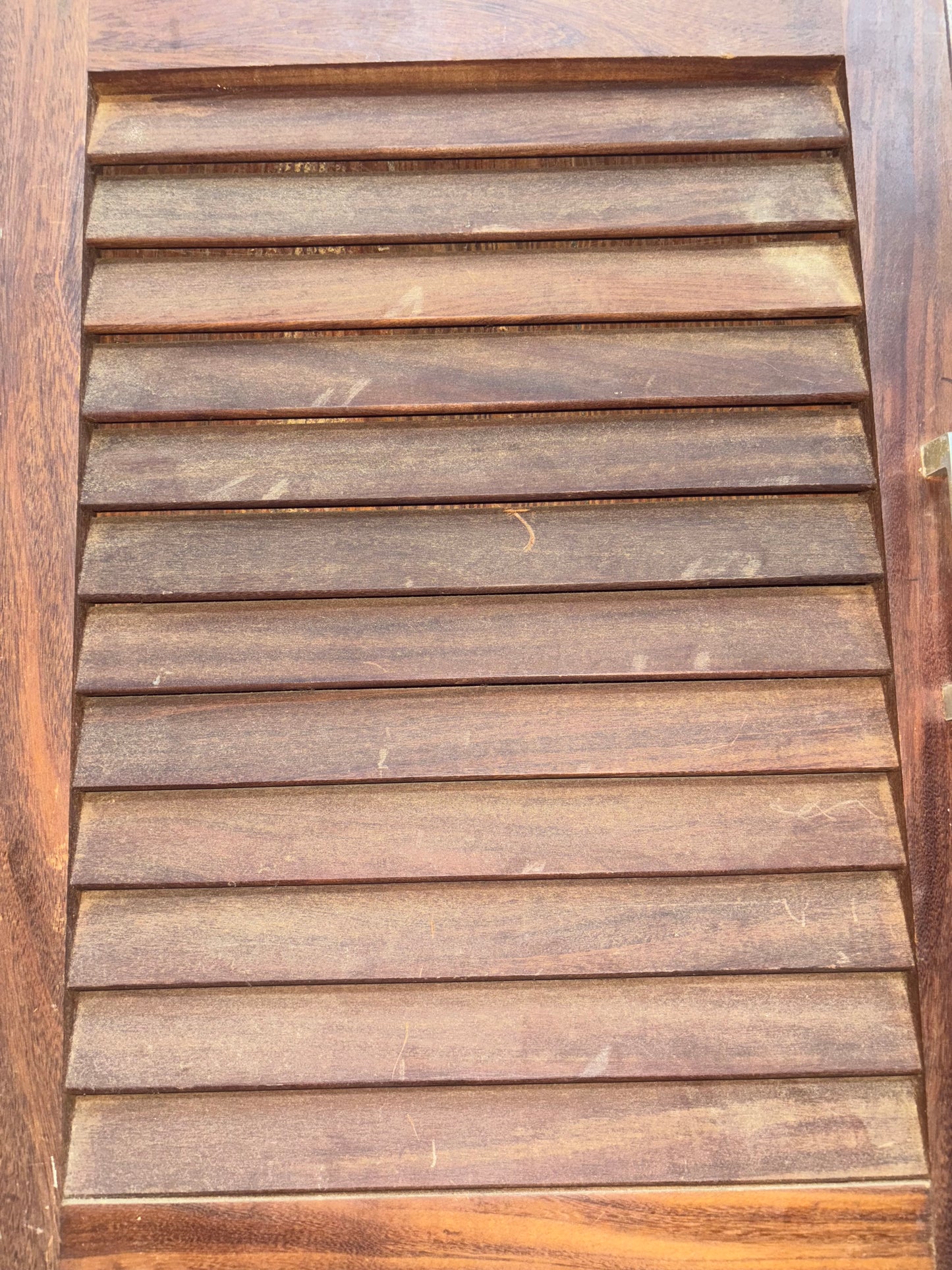 Silverton 32 Louvered Cabinet Door - 22" Long x 16 5/8" Wide -- #28