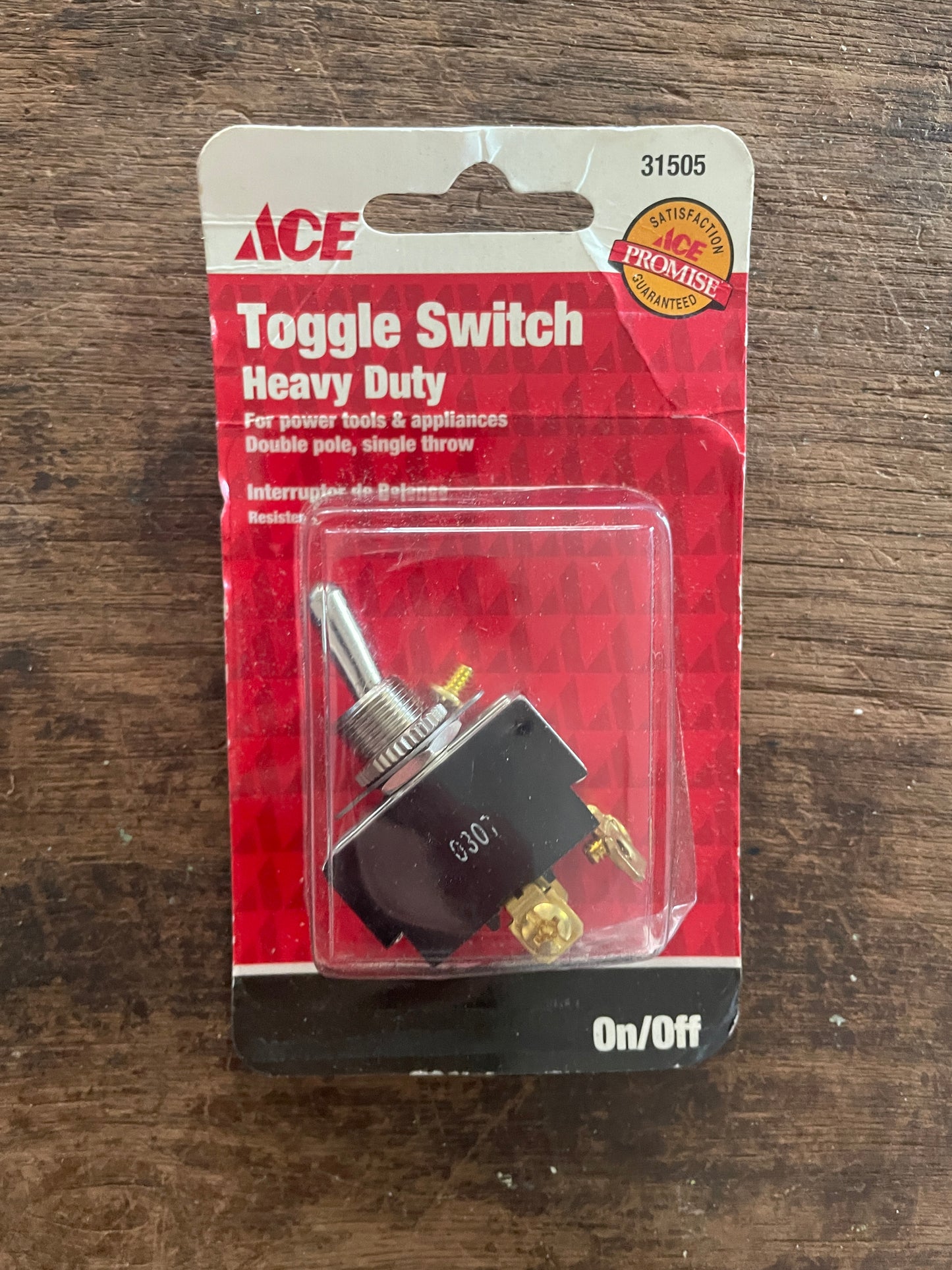 Ace Hardware On/Off Heavy Duty Toggle Switch NEW