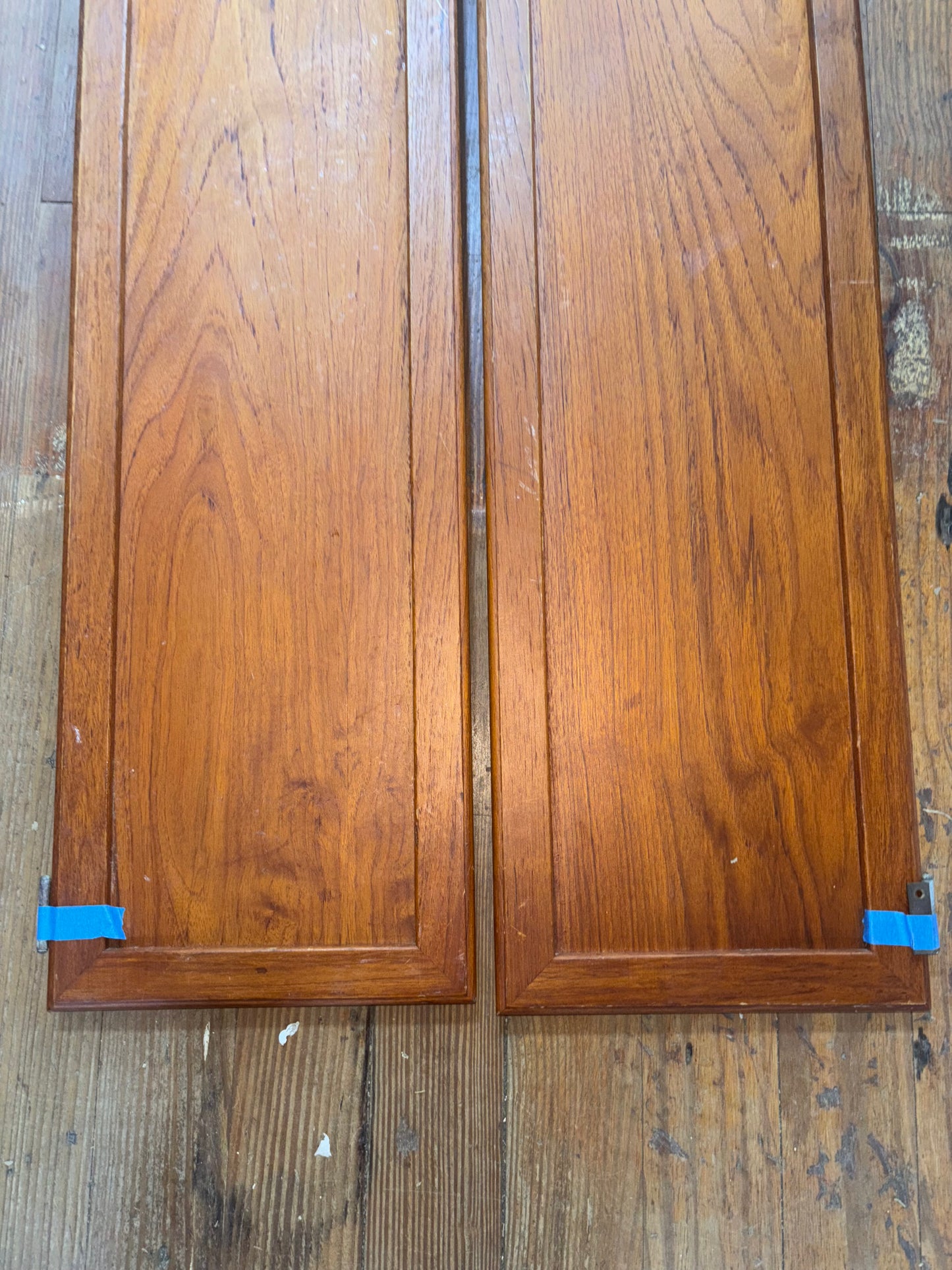 PAIR Nautical 33 Doors - 39 3/4" Long x 10 1/4" Wide -- #30