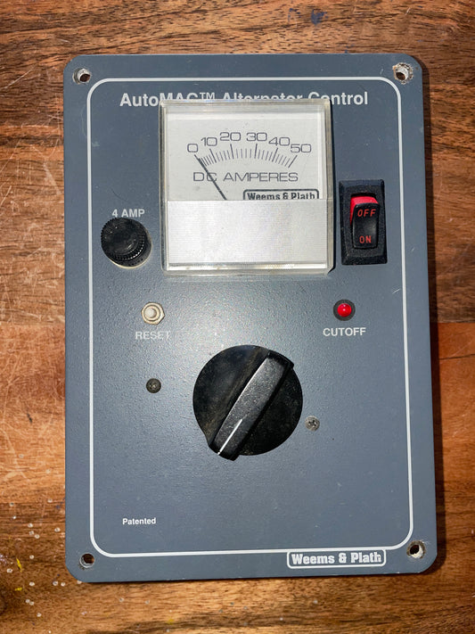 Weems & Plath AutoMac Alternator Control Panel - Off Westerly 27