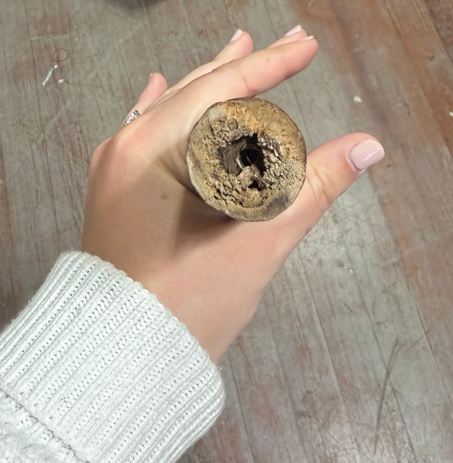 47" Long Teak Flag Pole - 1 1/8" Insert