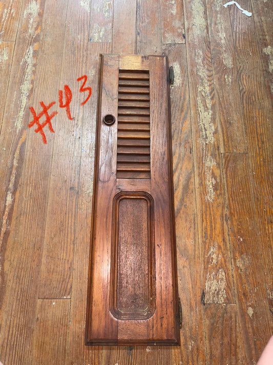 Islander 32 Interior Cabinet Door - ID 32 1/4" Long x 8 1/8" Wide -- #43