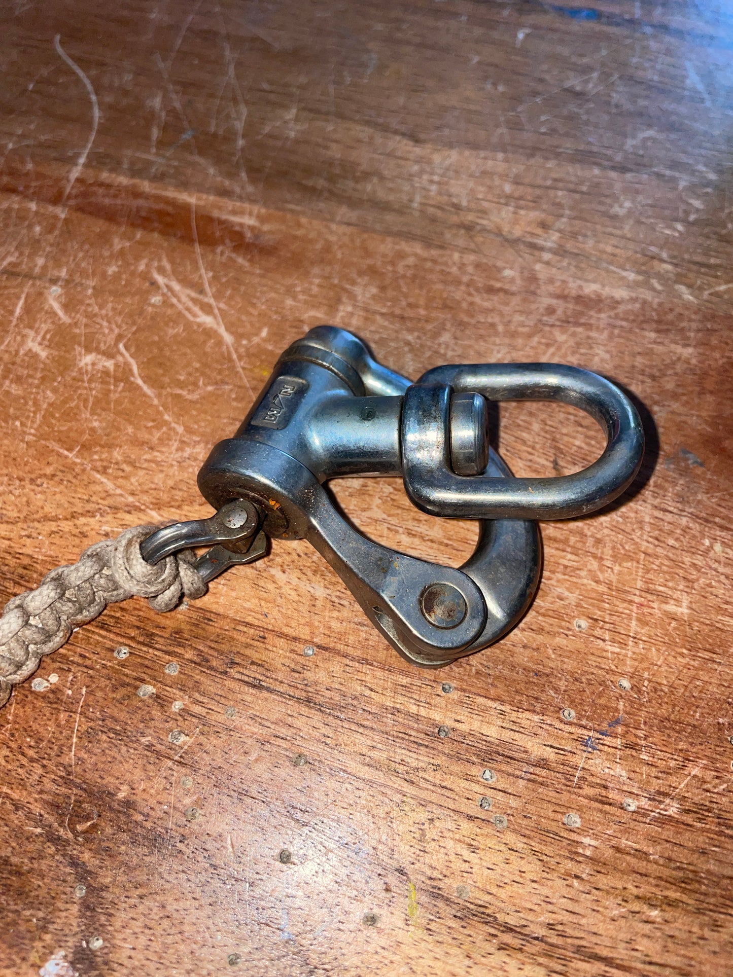 Nicro Marine Stainless Steel PAT #3850468 Swivel Bail Shackle - 3/4”