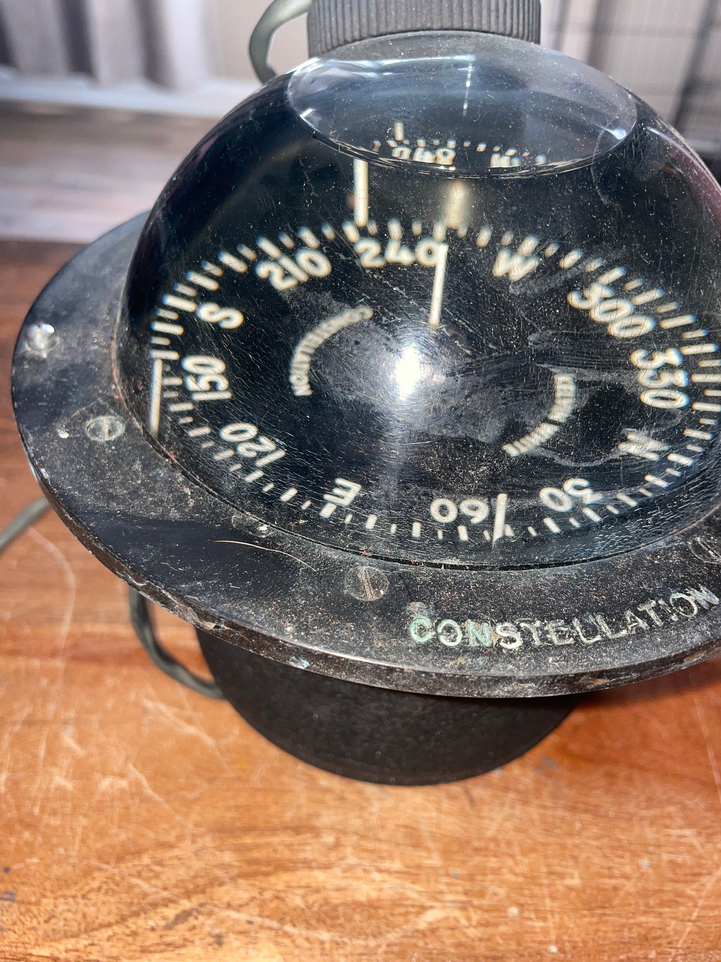 Kelvin White Constellation Compass - 4 1/2” Base