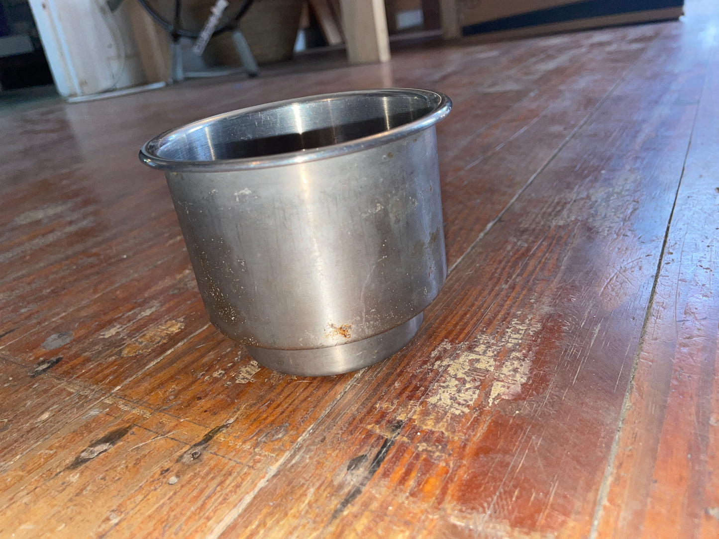Stainless In Deck Cup Holder