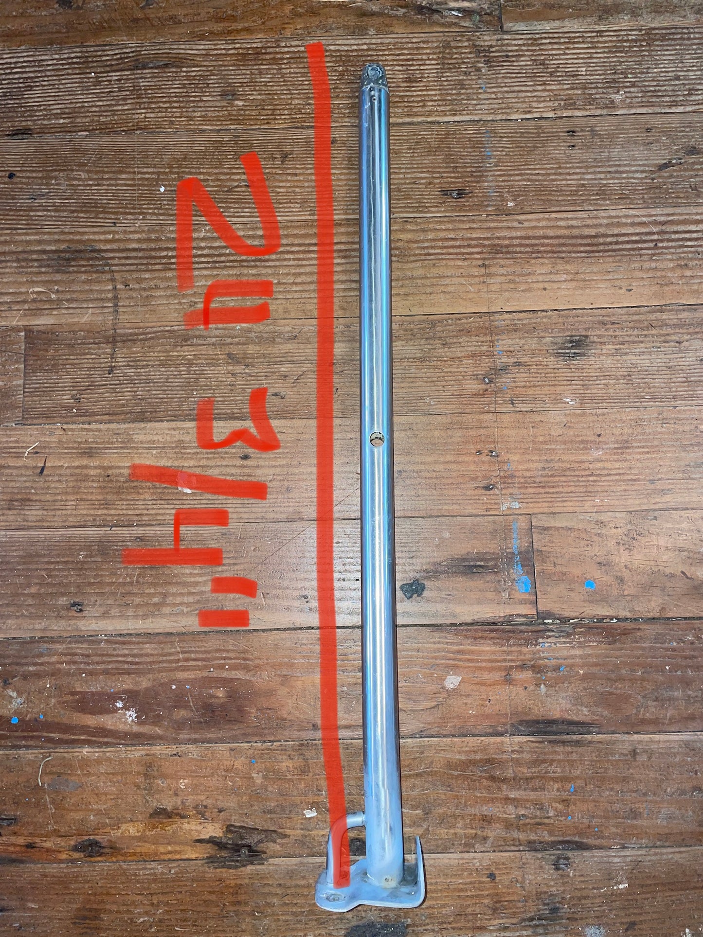Hunter 30 24 3/4” Double Life Line Stanchion W/Base