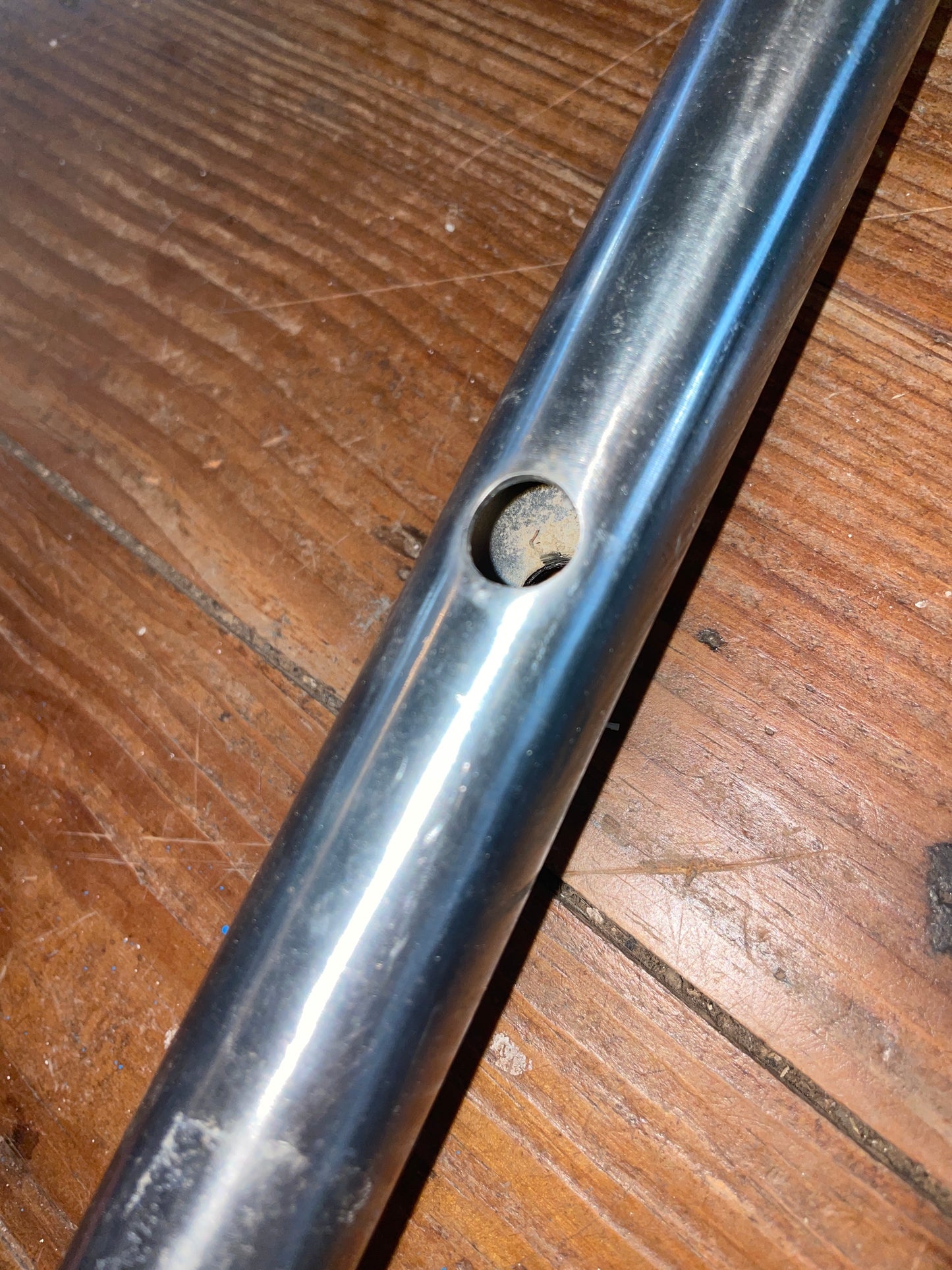 Hunter 30 24 3/4” Double Life Line Stanchion W/Base