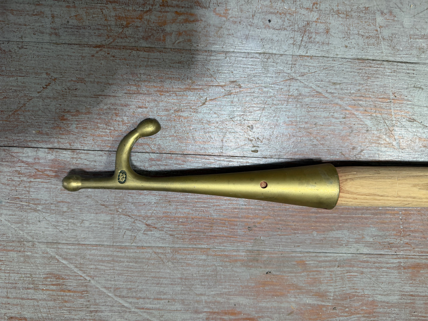 WC Brass Boat Hook Pole - 61" Length