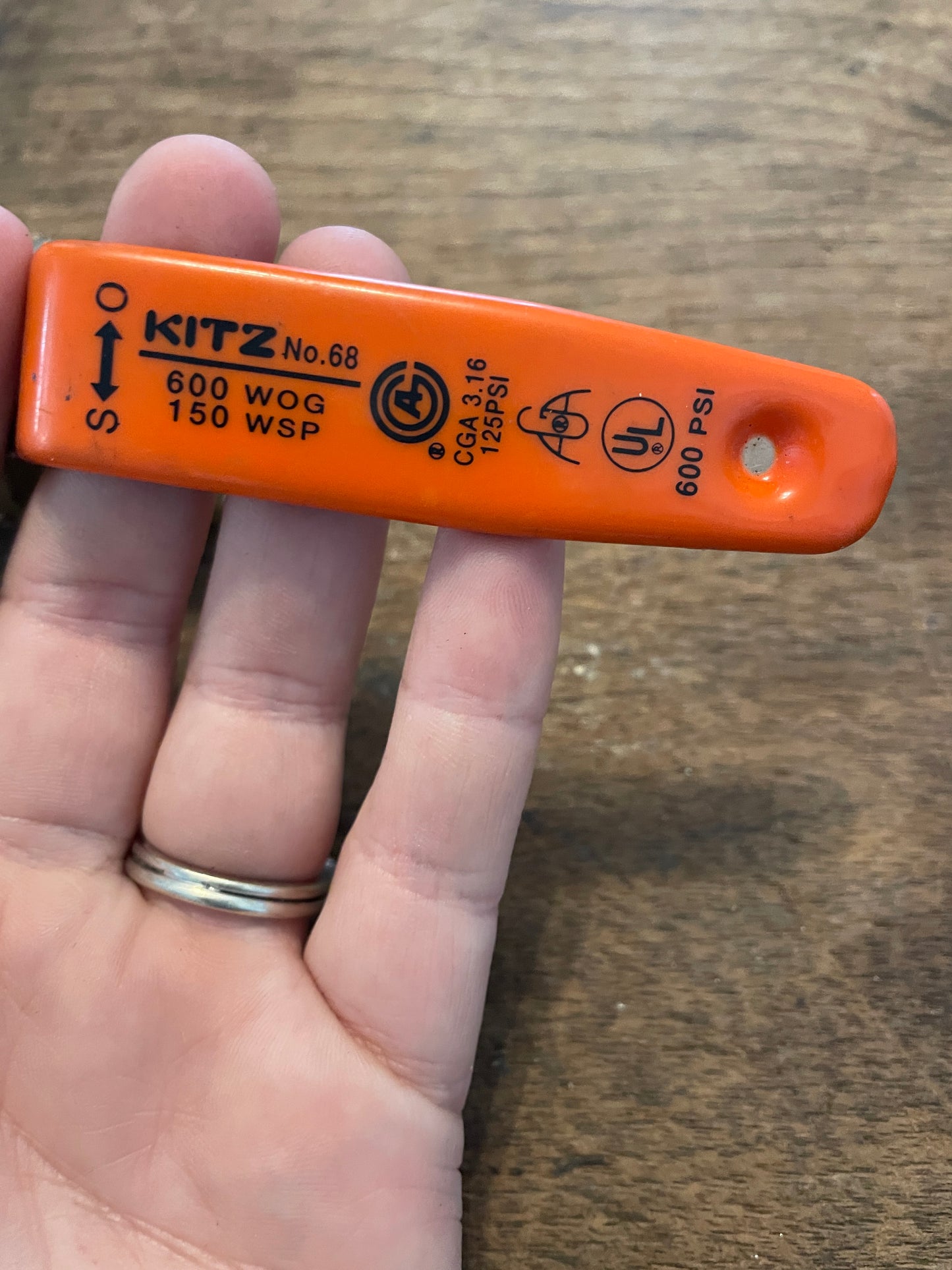 Kitz No 68 Brass Ball Valve 3/4”