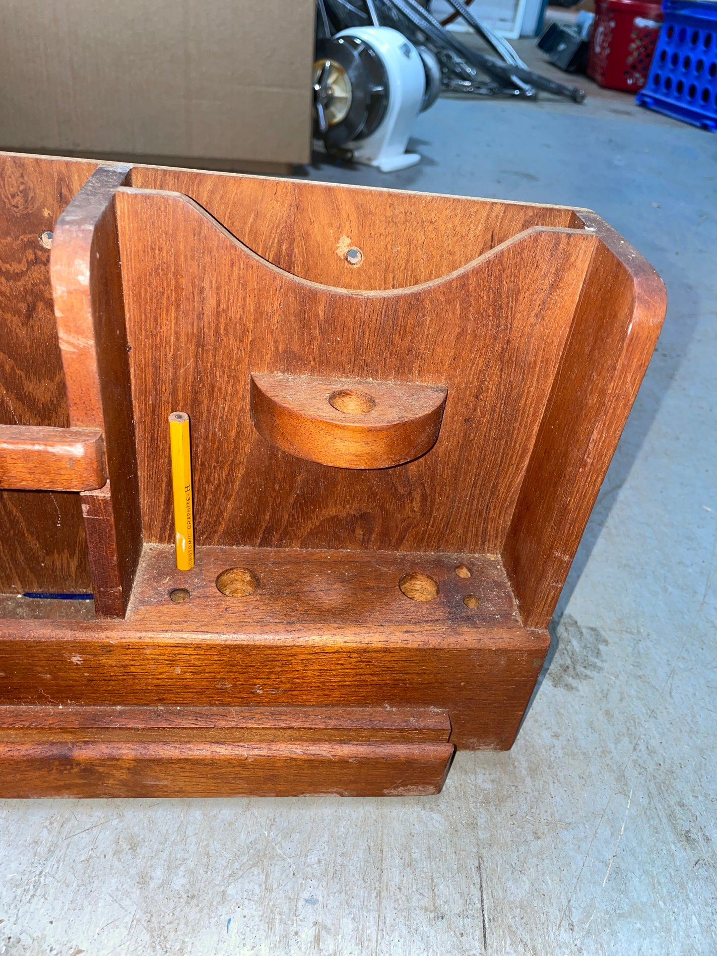 Catalina 30 Teak Multipurpose Wall Shelf