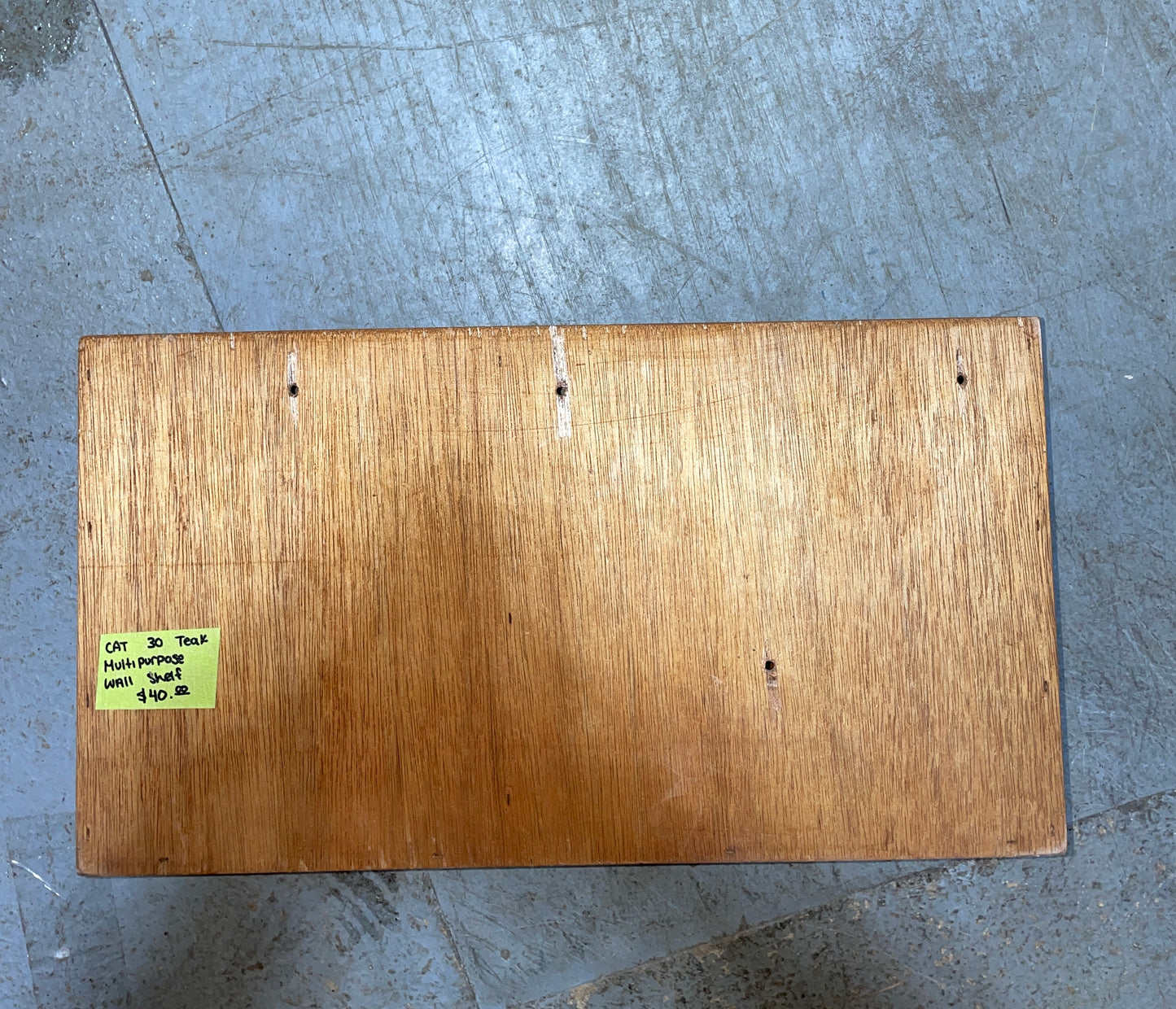 Catalina 30 Teak Multipurpose Wall Shelf